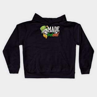 Funny Irish Heritage Ireland St.Patricks Day Gift Kids Hoodie